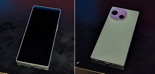 AQUOS R9のボディ
